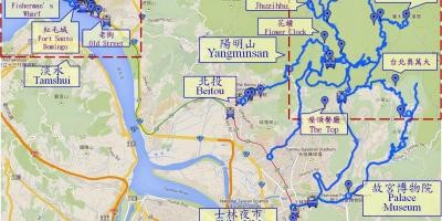 Žemėlapis beitou taivanas