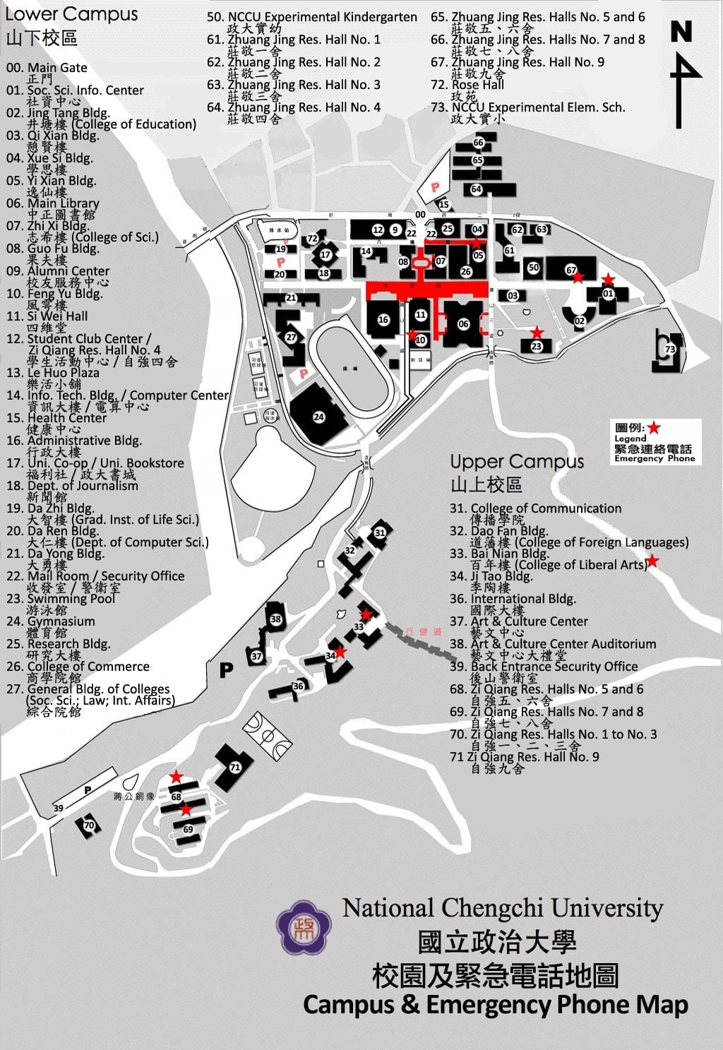 žemėlapis nccu
