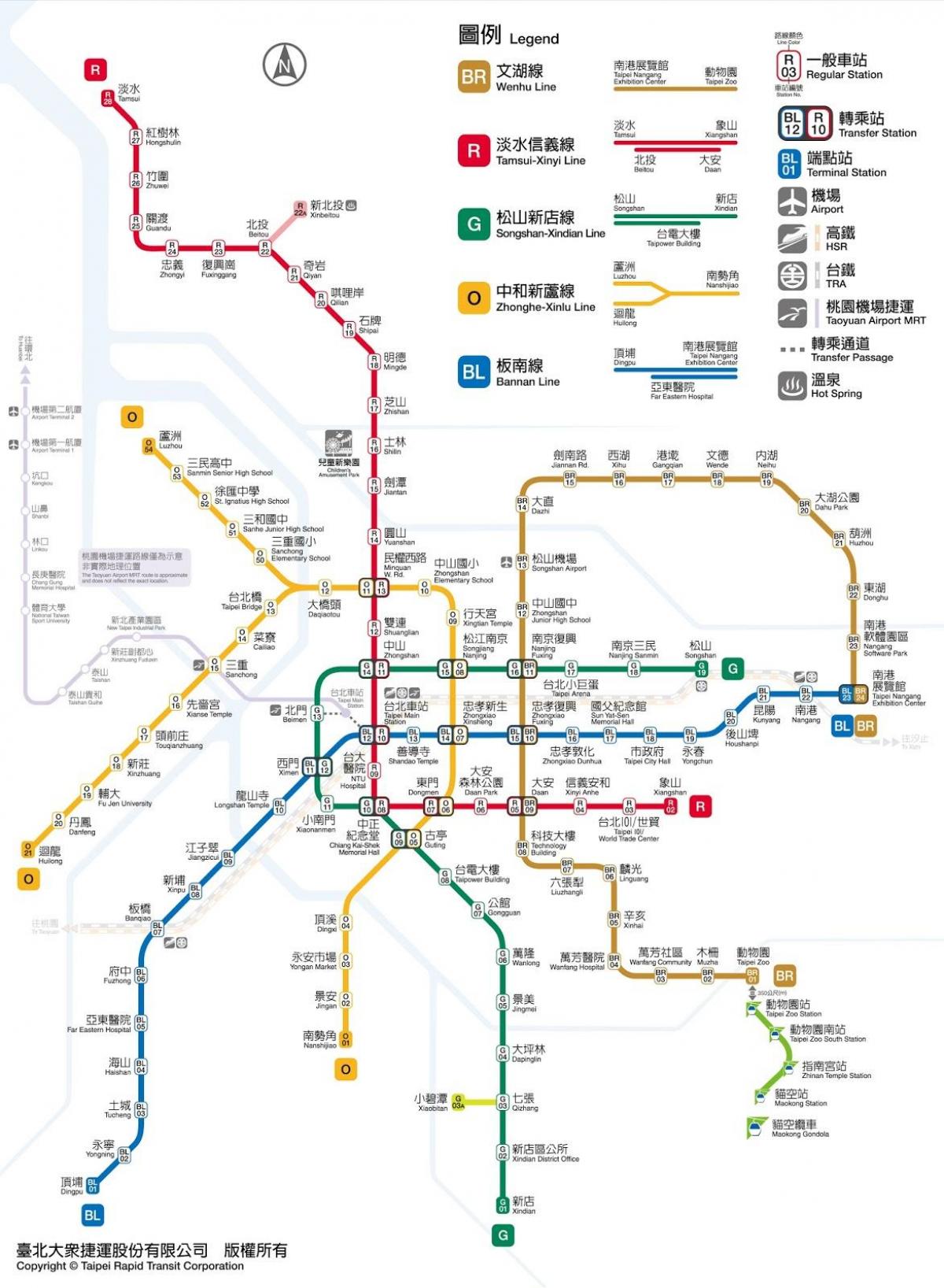 žemėlapis Taipėjus jieyun