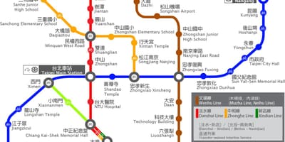 Thsr Taipėjus stotis map