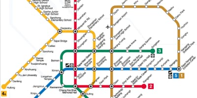 Mrt žemėlapis Taipėjus 2016
