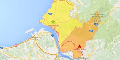 Žemėlapis tamsui
